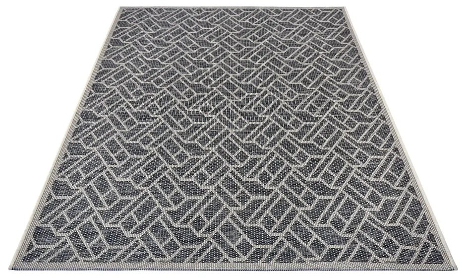 Covor de exterior gri închis 76x150 cm Clyde Eru – Hanse Home