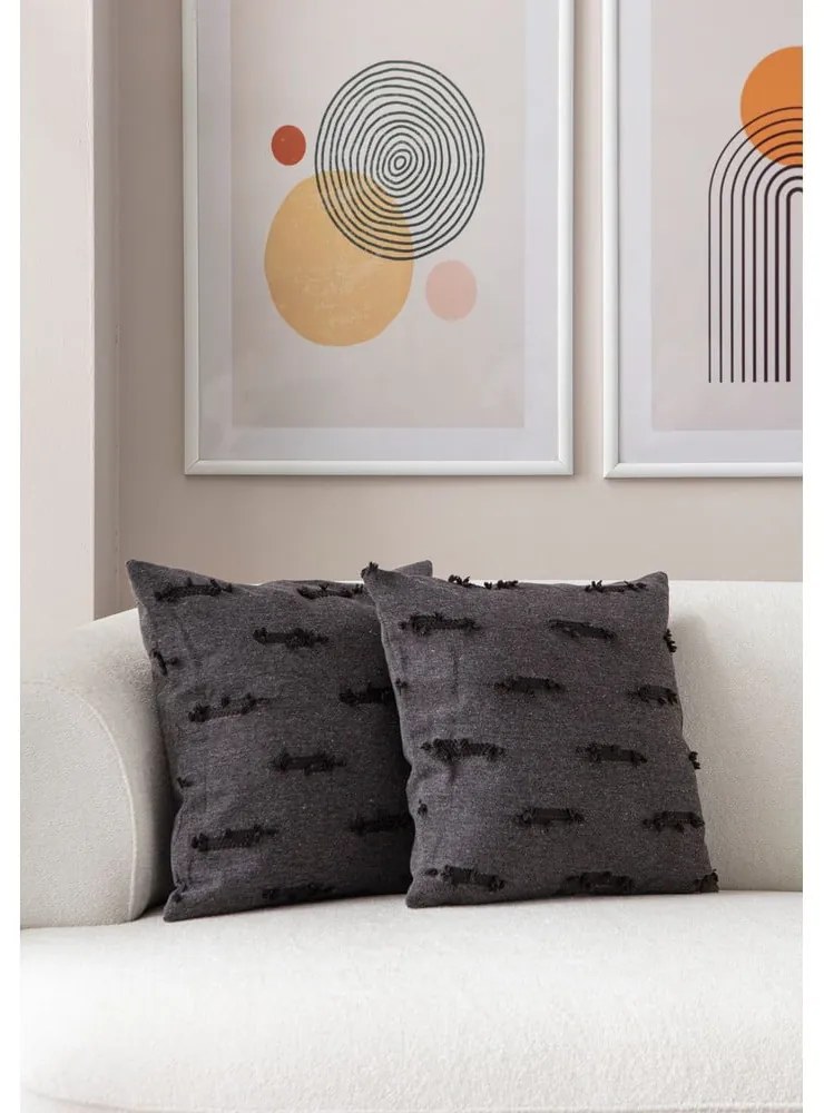 Fețe de pernă 2 buc. 43x43 cm Tuffet – Mioli Decor