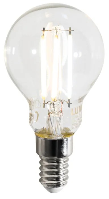 Bec LED inteligent E14 P45 transparent 4.2W 470lm 2700-6500K