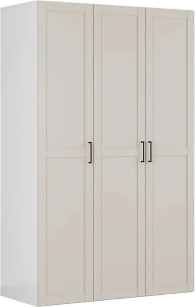 Dulap FLEX, casmir, PAL, cu 3 usi, 150x66x240 cm
