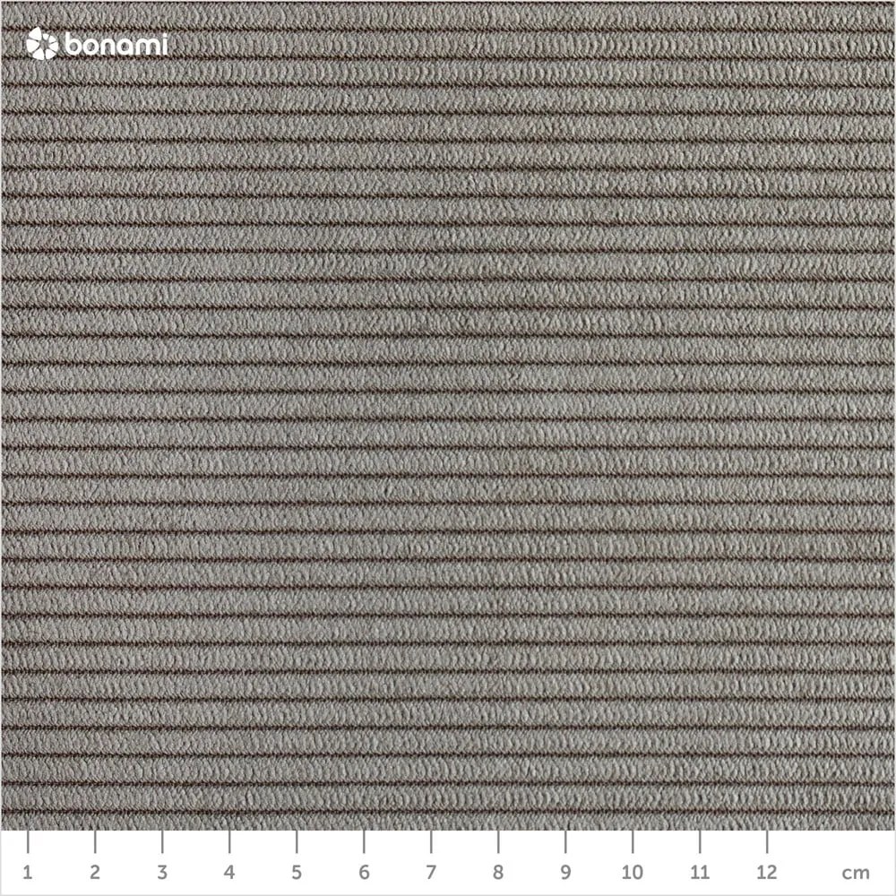 Pat dublu tapițat taupe cu saltea / somieră 180x200 cm Noira Slim - Bonami Selection