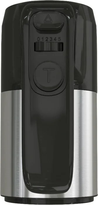 La mâna a doua: Mixer de mana Tesla MX301BX, 300W, 5 viteze, Turbo, Inox/Negru