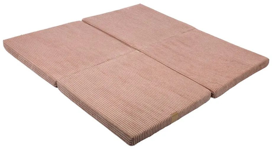 Saltea de joacă pentru copii roz 120x120 cm – Meowbaby