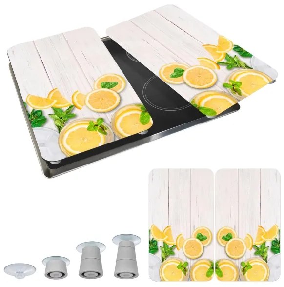 WENKO 2521512500 - Placă de acoperire pentru alimente, 30 x 52 cm, multicolor