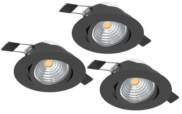 SET 3x corp de iluminat LED încastrat dimabil SALICETO LED/6W/230V Eglo 900747