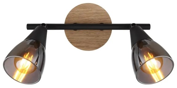 Spot MUBBY 2xE14/25W/230V Globo 54311-2