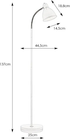Markslöjd 104842 - Lampadar NITTA 1xE27/60W/230V