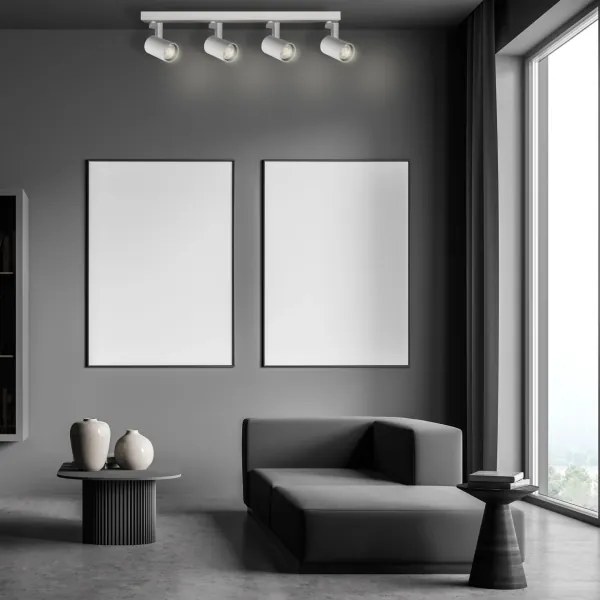 Spot LYNX 4xGU10/10W/230V alb