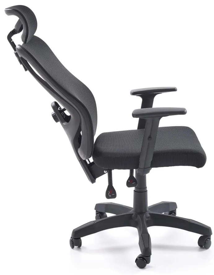 Scaun de birou Mason negru H130 cm