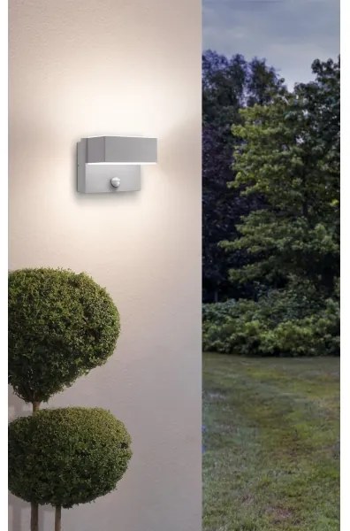 Eglo 97159 - LED Aplica perete exterior cu senzor AZZINANO 2xLED/5,6W/230V