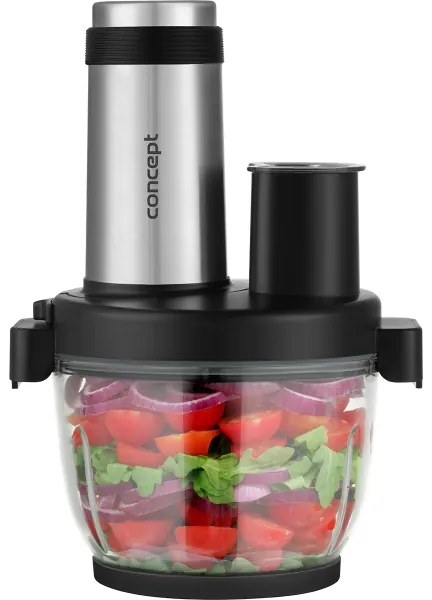 Robot de bucătărie cu răzătoare Concept RM3300 1000W/230V negru/oțel inoxidabil