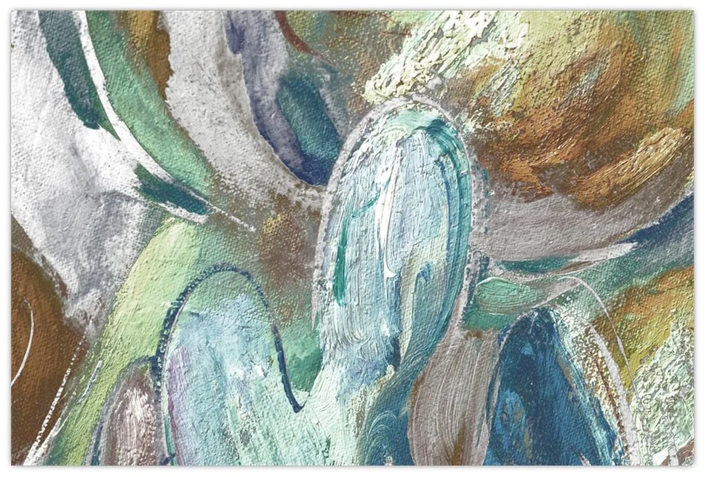 Tablou - Pictura figura abstractă (90x60 cm)