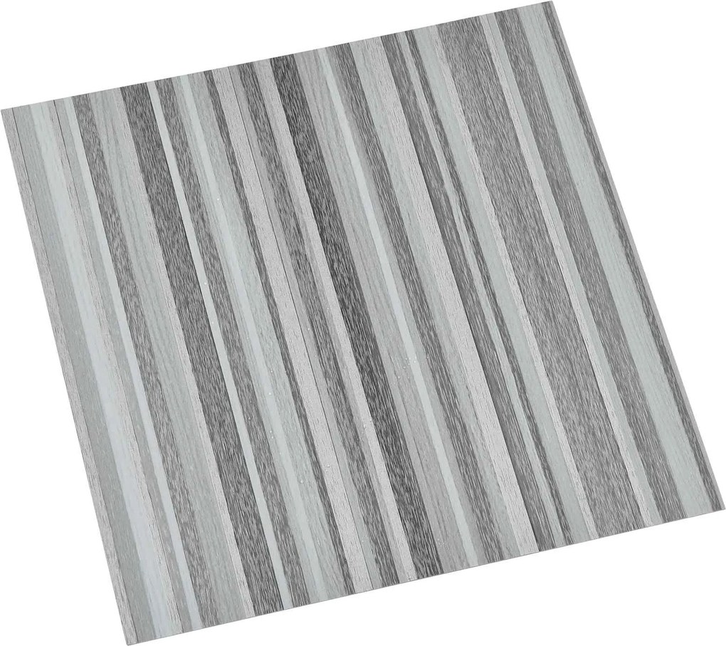 vidaXL Plăci de Pardoseală 55 pcs Gri deschis 5,11 m² PVC