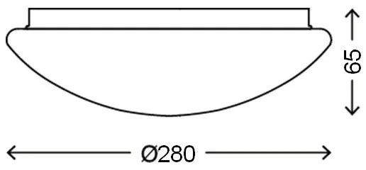 Plafonieră LED STARRY SKY LED/12W/230V Briloner 3320-016