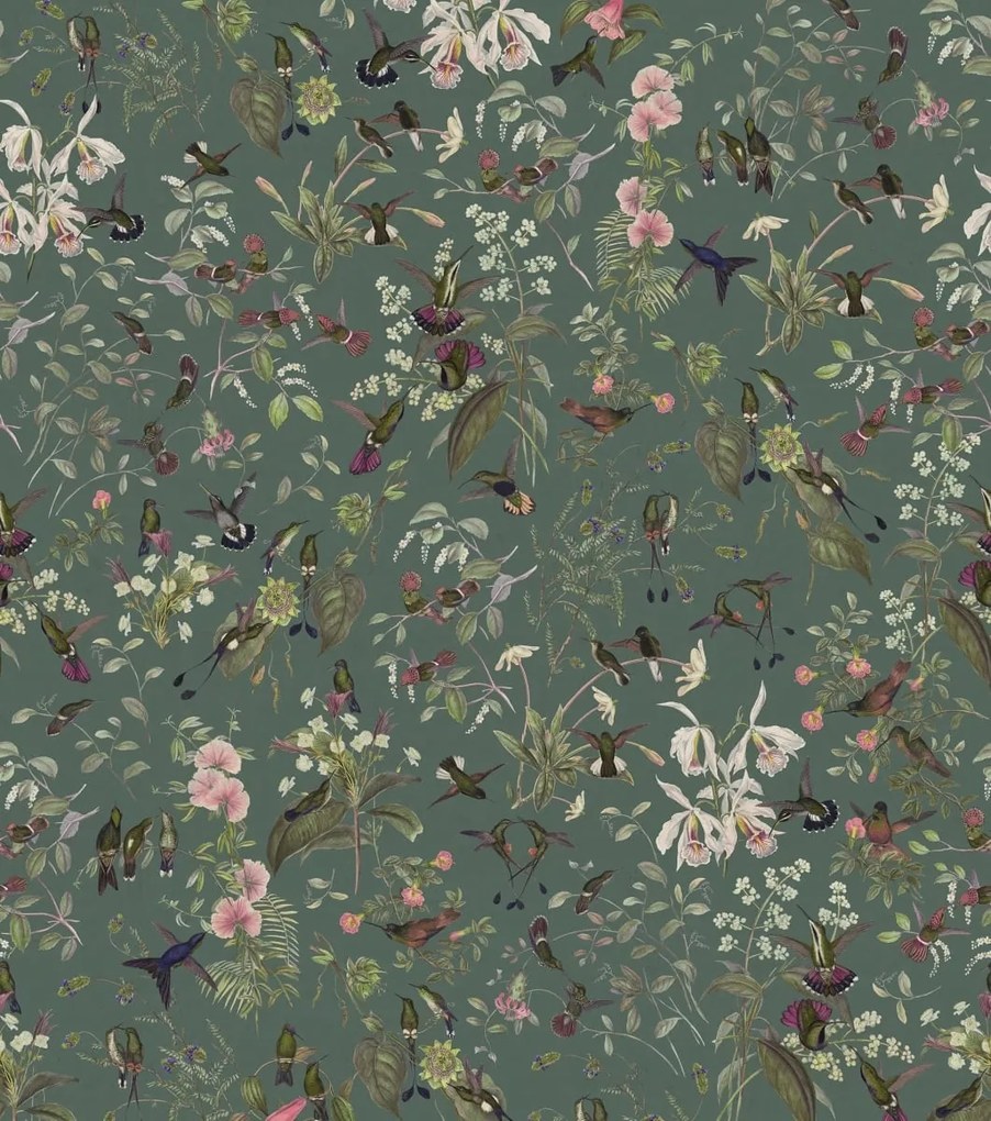 Fototapet, Hummingbird, Lush, Rebel Walls