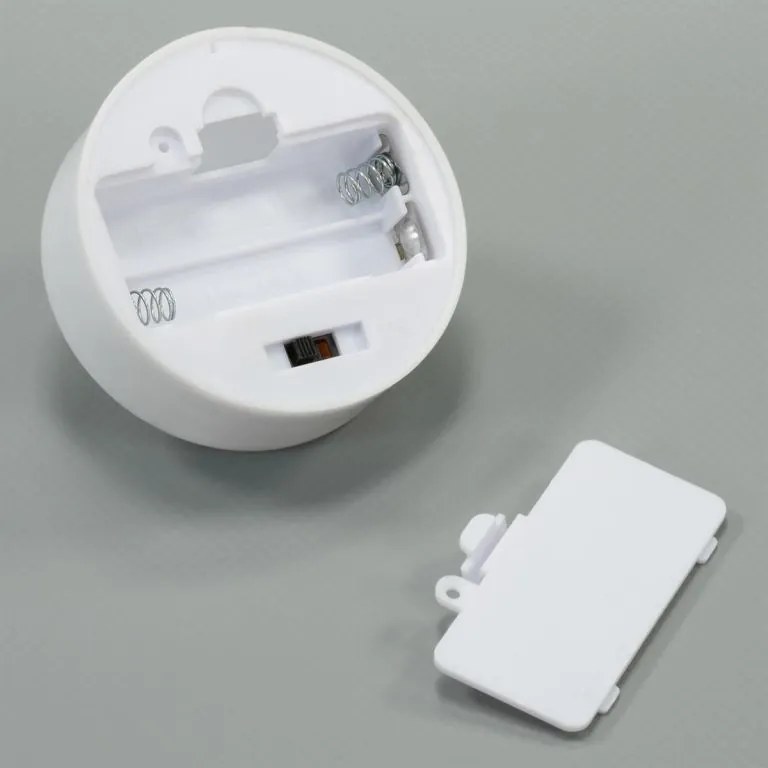 Set lumânării pe baterii, cu temporizator, albe, 8 bu