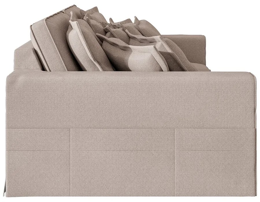 Canapea bej 236 cm Nora – Ropez