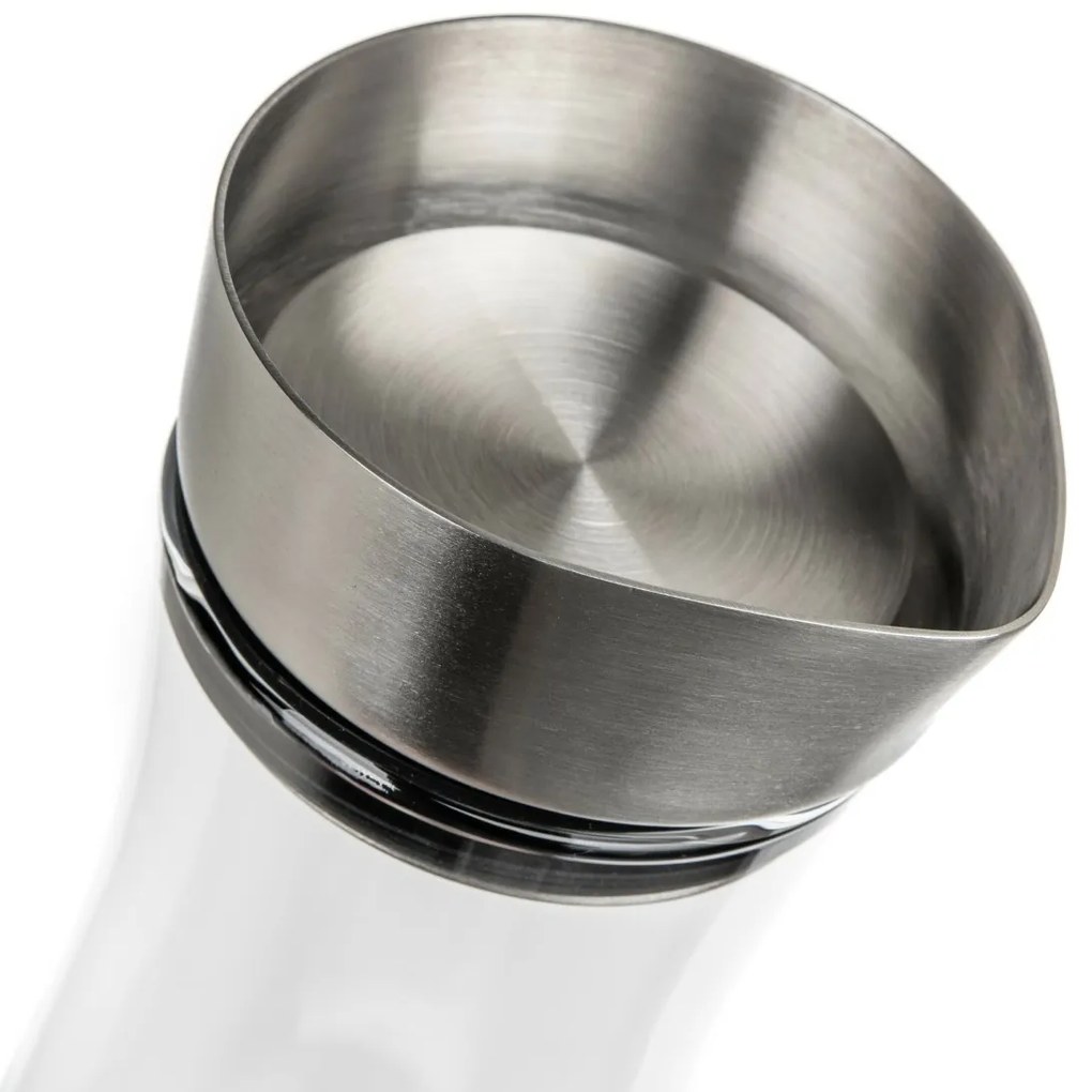 Banquet Carafă din sticlă cu turnător din oțelinoxidabil DALEN 1000 ml