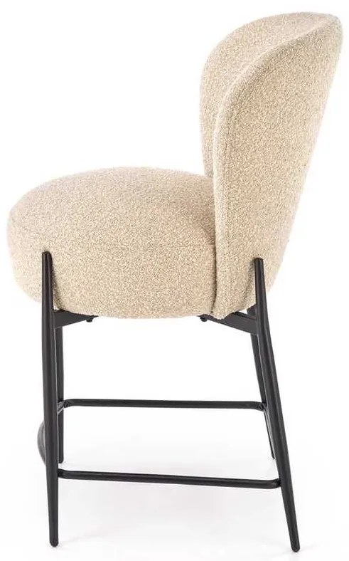 Scaun de bar Ainara, bej