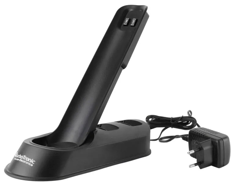 Aspirator portabil TurboTronic TT-LUX500, Li-Ion 2600 mAh, 90W, 12kPA, 150ml, Autonomie pana la 12 min, HEPA, 2 viteze, Negru