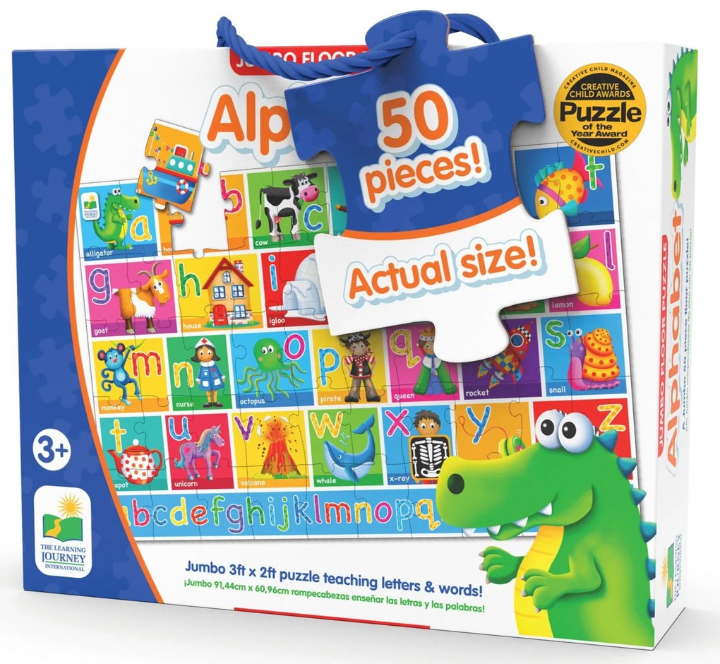 PUZZLE MARE DE PODEA - ALFABET - ENG - THE LEARNING JOURNEY (TLJ436318)