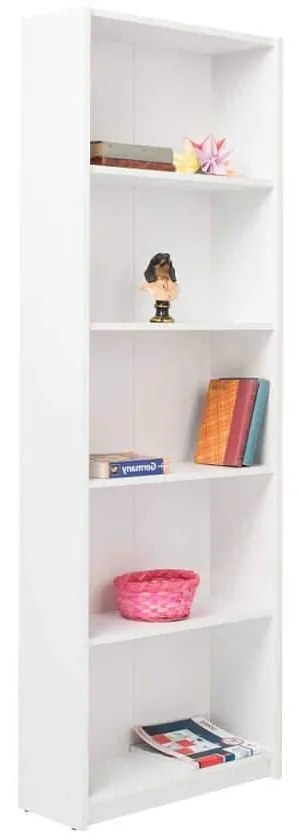 Biblioteca Adore Modern, 5 rafturi, 64x182x26 cm