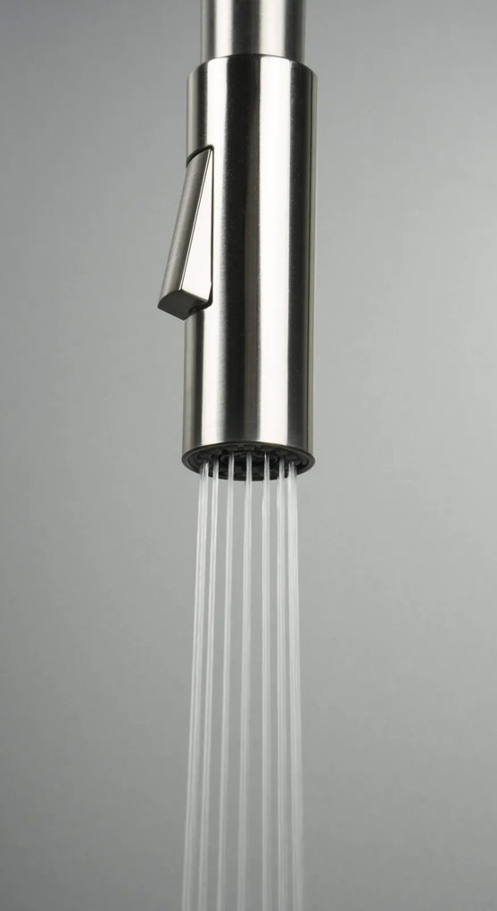 Pipa flexibila pentru baterie bucatarie, cu 2 functii, bej, Deante Luno Bej