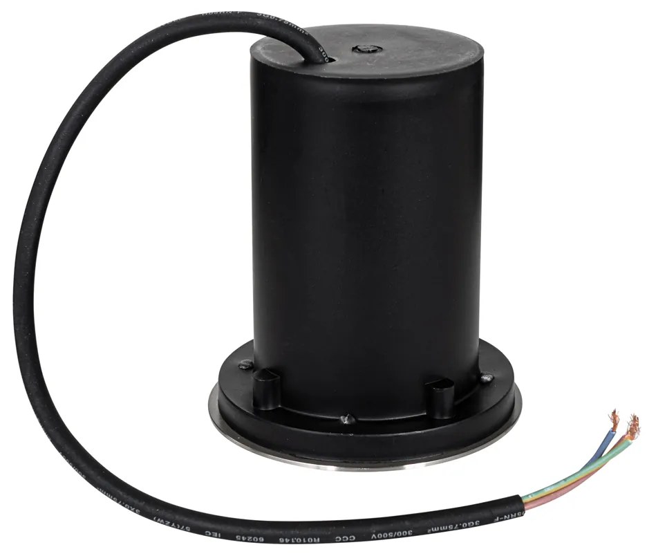 Set de 6 spoturi moderne pentru exterior din oțel 35 mm reglabile IP65 - Delux