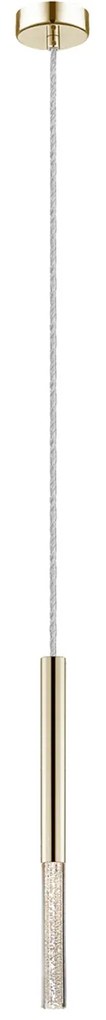 Pendul LED design minimalist One, auriu P0461-01E-F7F7 ZL