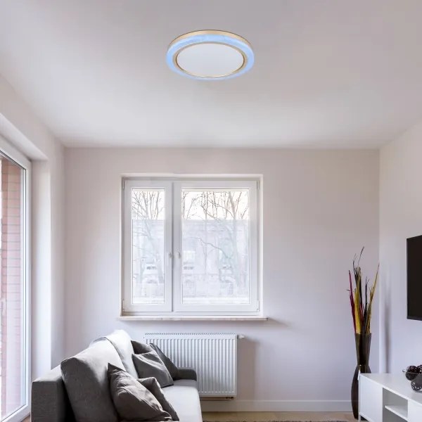 Plafonieră RGBW dimabilă BOLLY LED/20W/230V Globo 41372-24 + telecomandă