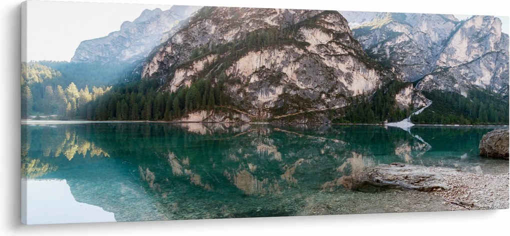 Tablou cu lac montan (120x50 cm)