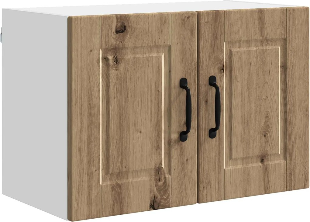 vidaXL Dulap de bucătărie cu raft Stejar Artizanal 60 x 31 x 40 cm