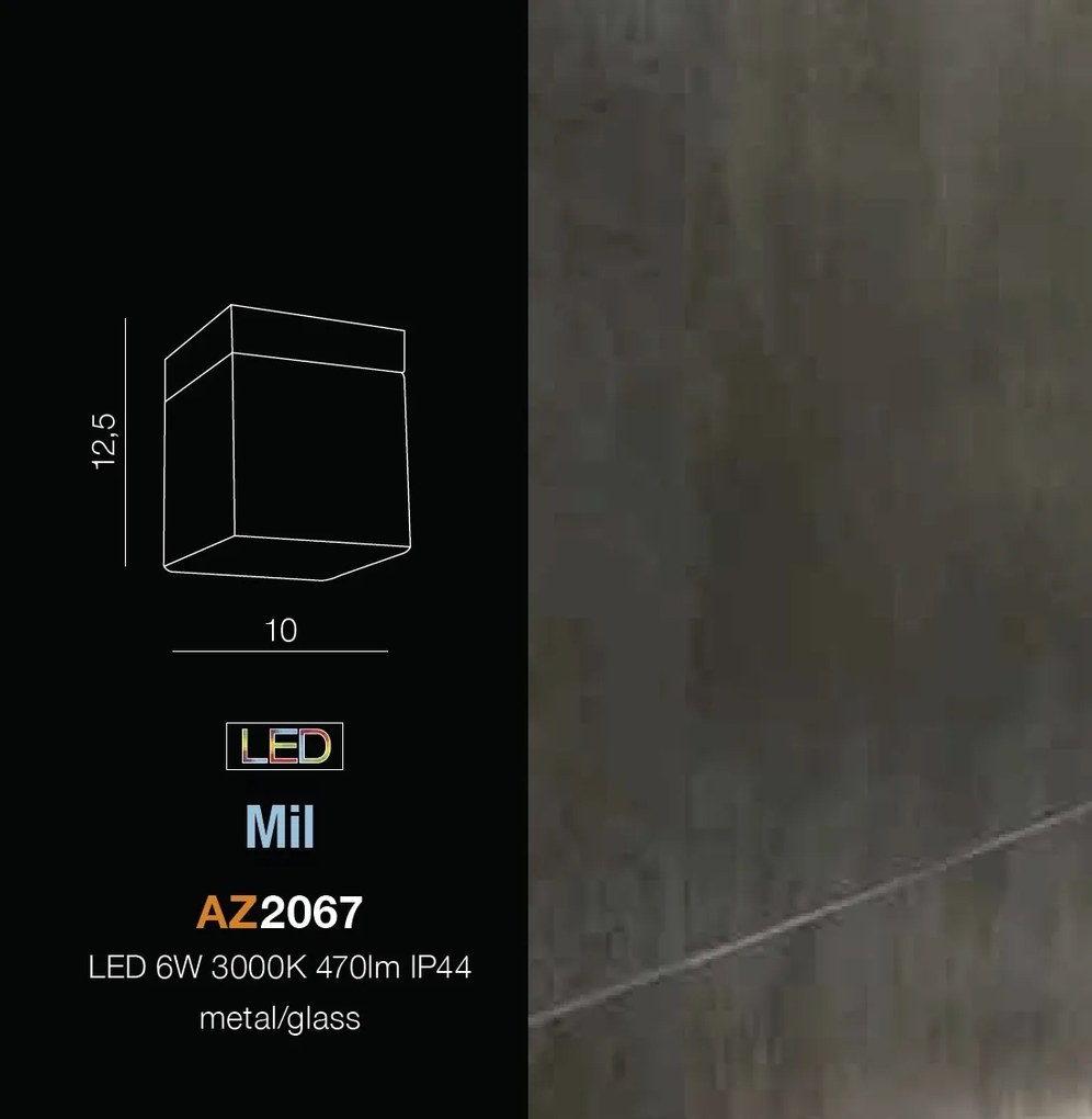 Aplica LED pentru baie Mil