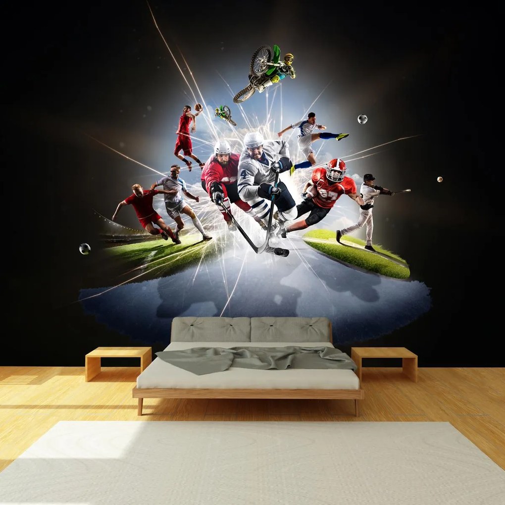 Fototapet - Sportivi (147x102 cm)