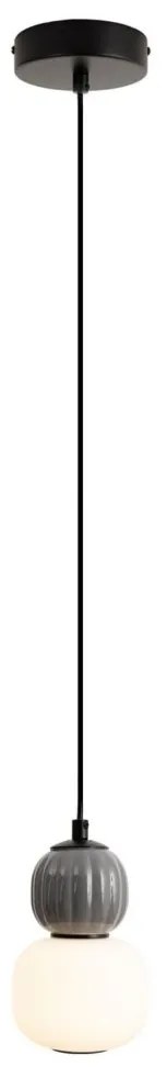 Pendul, Lustra suspendata LED Modern 5W gri inchis