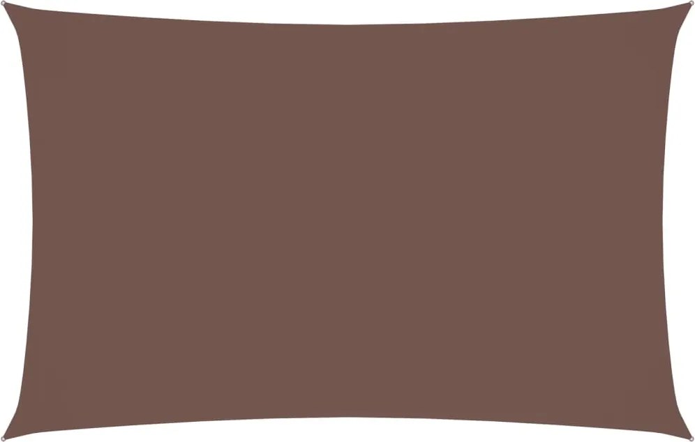 vidaXL Parasolar, maro, 2x4,5 m, țesătură oxford, dreptunghiular