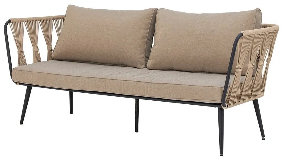 Canapea de grădină bej Pavone – Bloomingville