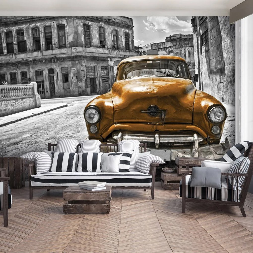 Fototapet - Mașină Vintage Cubaneză (152,5x104 cm)