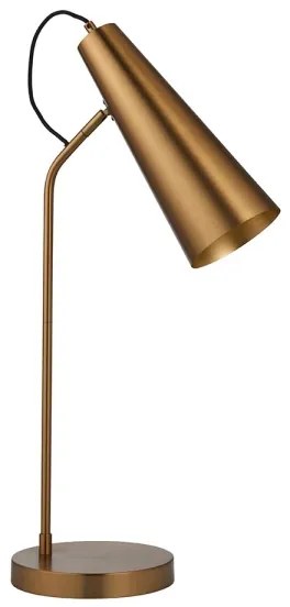 Endon KARNA 107527 - Lampă de masă 1xE27/10W/230V, alamă