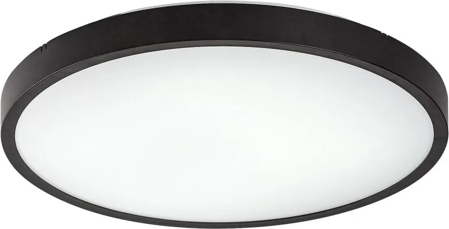 Plafoniera pentru baie, Protectie IP44 Alenzo D-35,5cm negru, alb