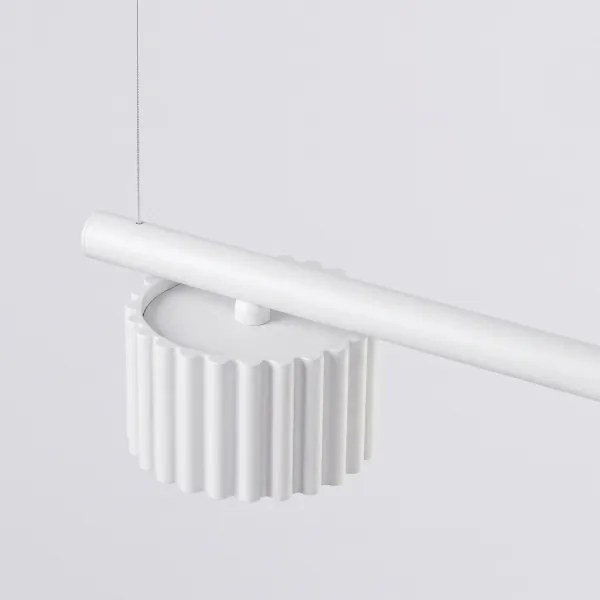 Sollux SL.2695 - Lustru suspendat pe cablu AURA 4xGX53/10W/230V alb