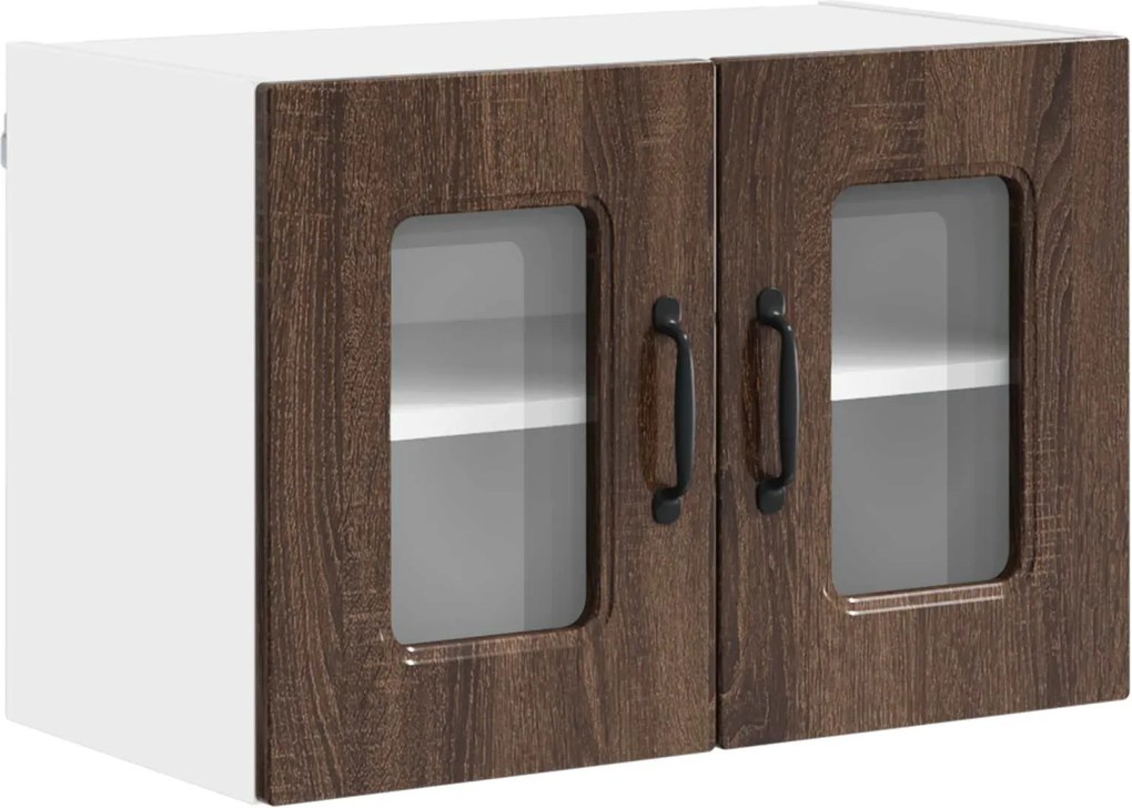 vidaXL Dulap de bucătărie Kalmar Stejar închis 60 x 31 x 40 cm