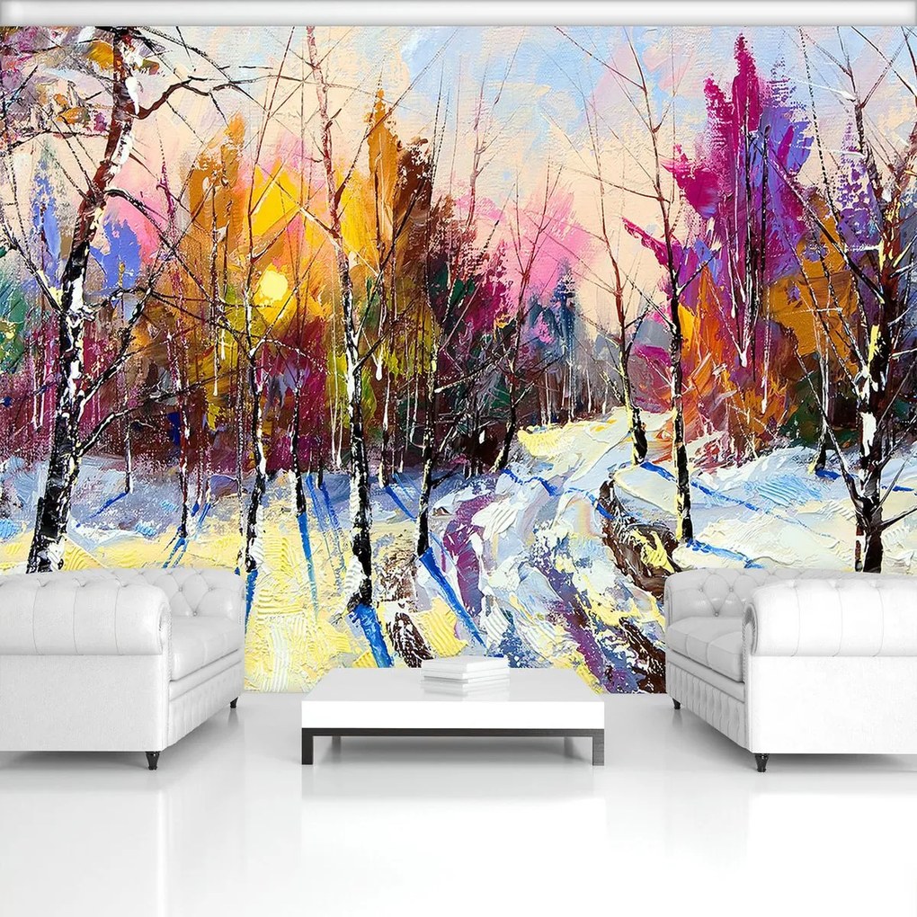 Fototapet - Pictură în ulei (152,5x104 cm)