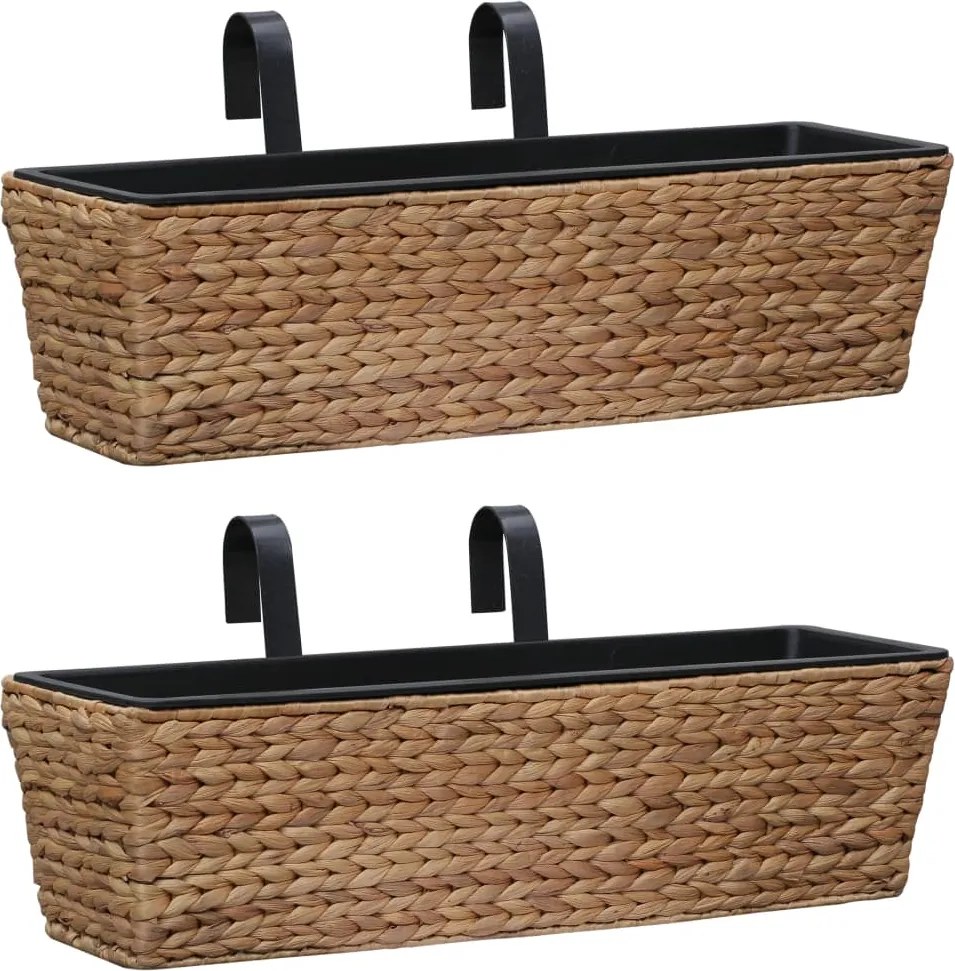 vidaXL Jardiniere, 2 buc., zambilă de apă