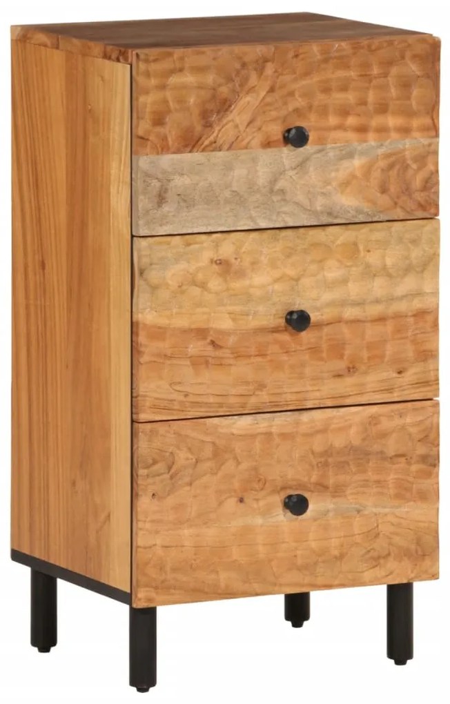 356878 vidaXL Dulap lateral, 40x33x75 cm, lemn masiv de acacia