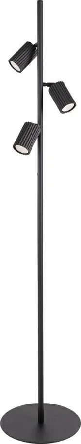 Sollux SL.2016 - Lampadar KARBON 3xGU10/10W/230V negru