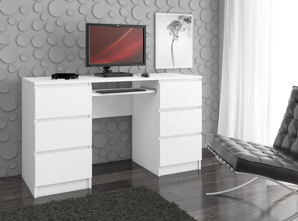 Masă PC Behati (alb). 1069035