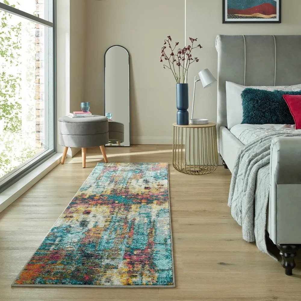 Covor tip traversă 230x66 cm Spectrum Abstraction - Flair Rugs