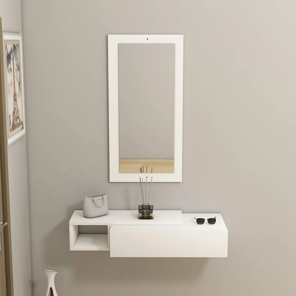 Raft decorativ Vien White