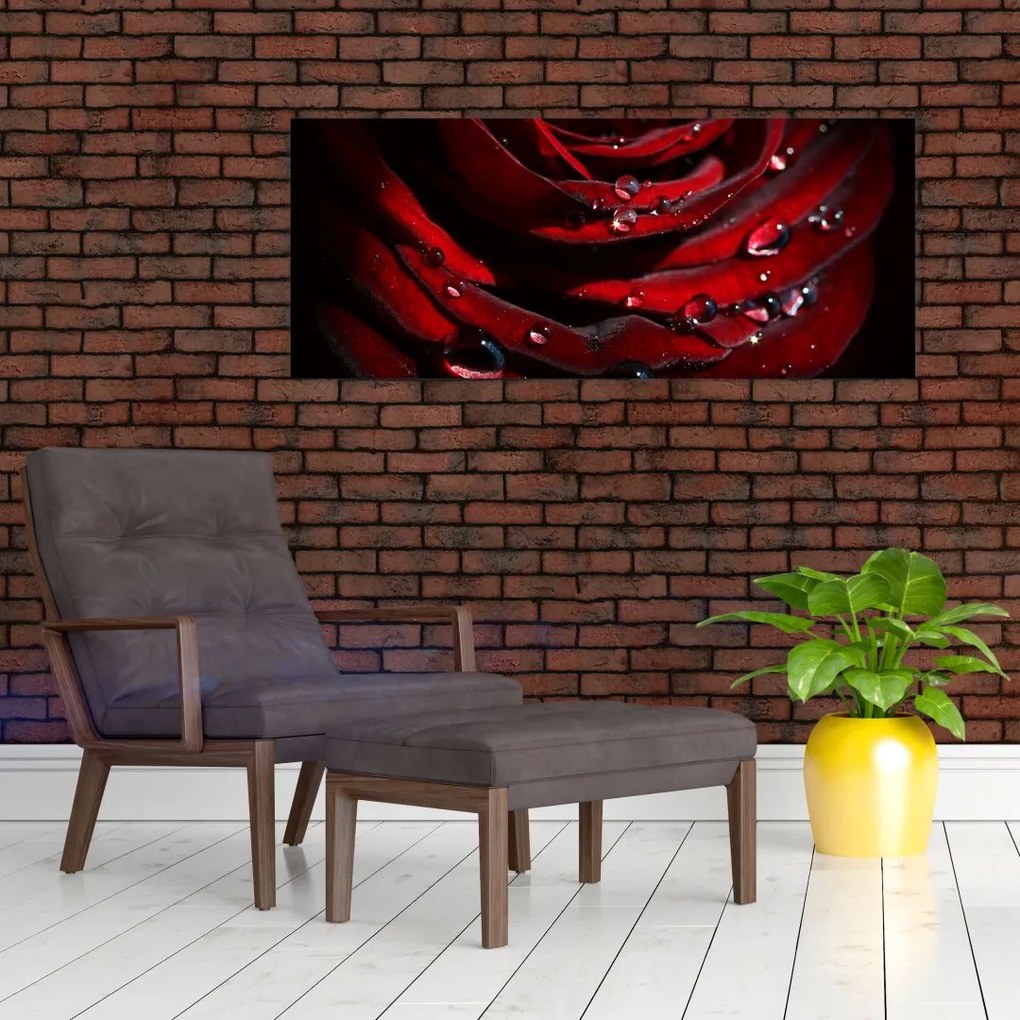 Tablou - Trandafir (120x50 cm)